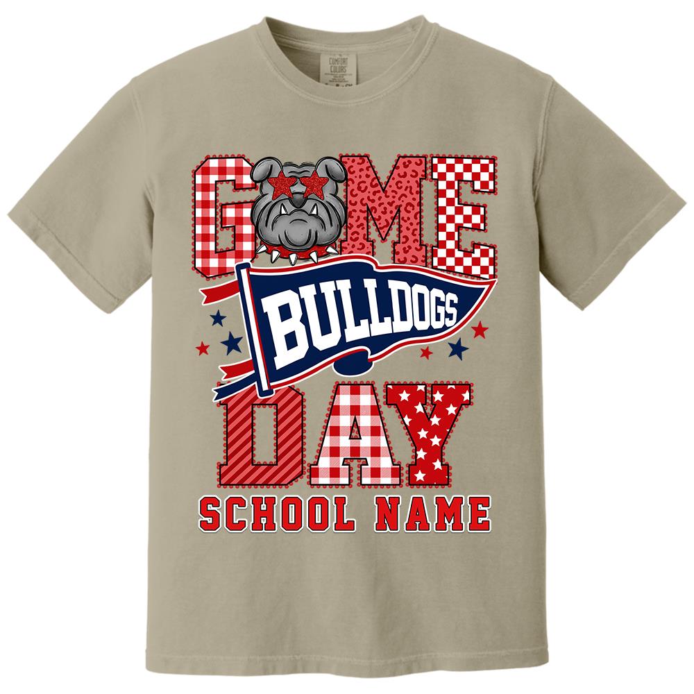Custom School Mascot Game Day Shirt , School Spirit L0411 Hv01