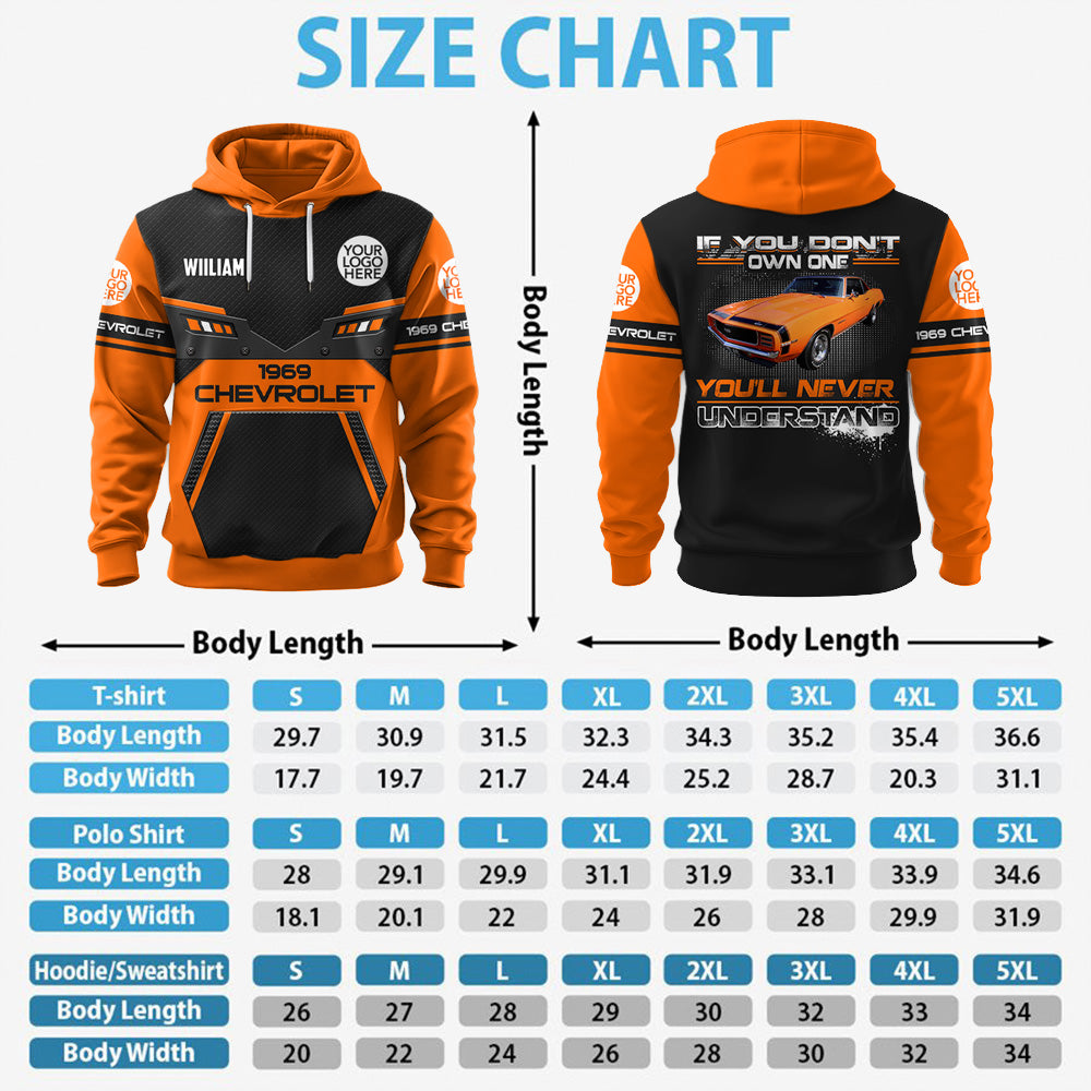 If You Don't Own One, You'll Never Understand Personalized Classic Car Photo Hoodie - Gift For Car Lovers K1702 MT2