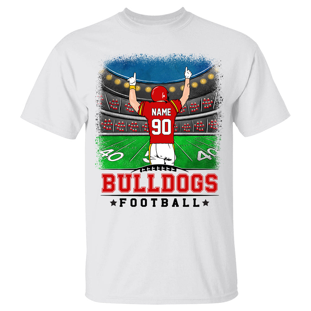 Personalized American Football Team Shirt - Football GameDay Custom Shirt Gift For Football Player Football Lovers K1702