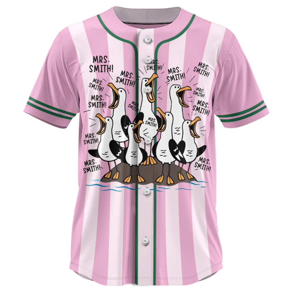 Mrs.Teacher’s Class of Seagulls Jersey– Personalized Back-to-School Gift for Teachers Na02 T24