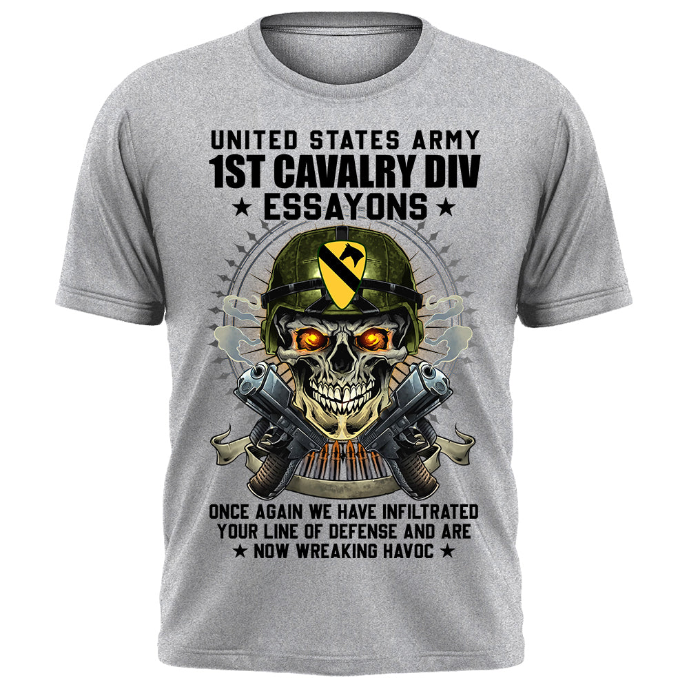 Custom Veteran Shirt Once Again We Have Infiltrated Your Line Of Defense And Are Now Wreaking Havoc K1702 Trhn