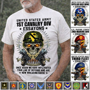 Custom Veteran Shirt Once Again We Have Infiltrated Your Line Of Defense And Are Now Wreaking Havoc K1702 Trhn