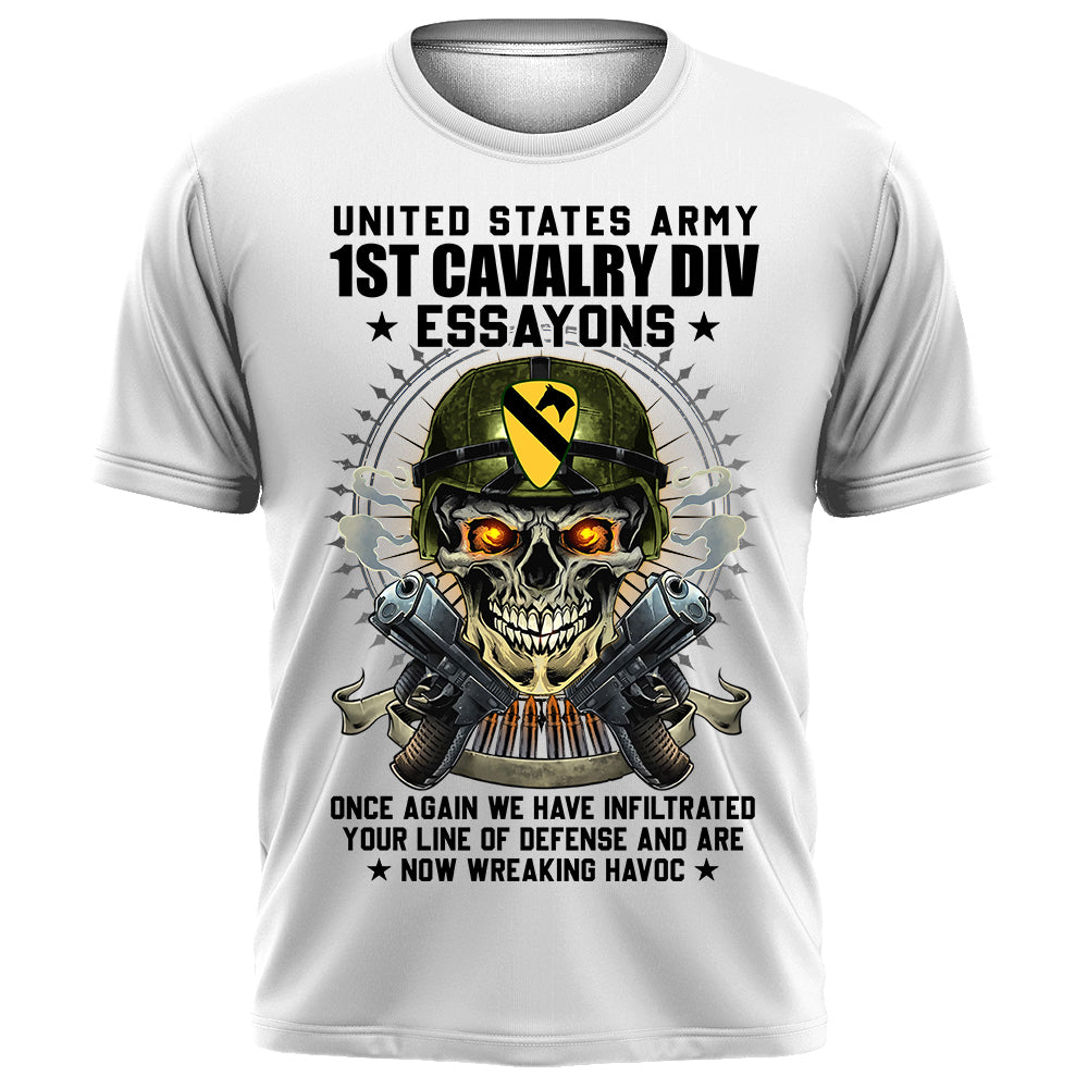 Custom Veteran Shirt Once Again We Have Infiltrated Your Line Of Defense And Are Now Wreaking Havoc K1702 Trhn