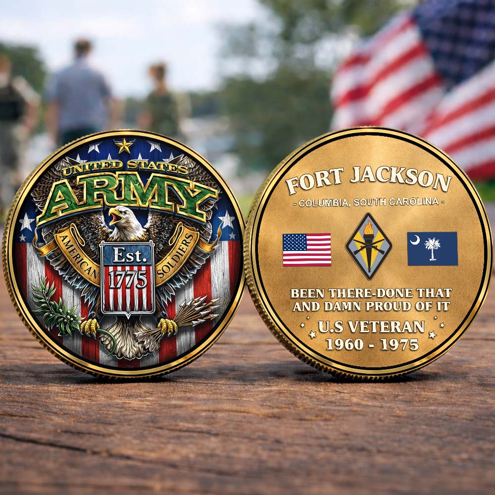 Veteran Custom Commemorative Coin Military Base I Was There Sometimes I Still Am Personalized Gift For Veterans K1702 MT2