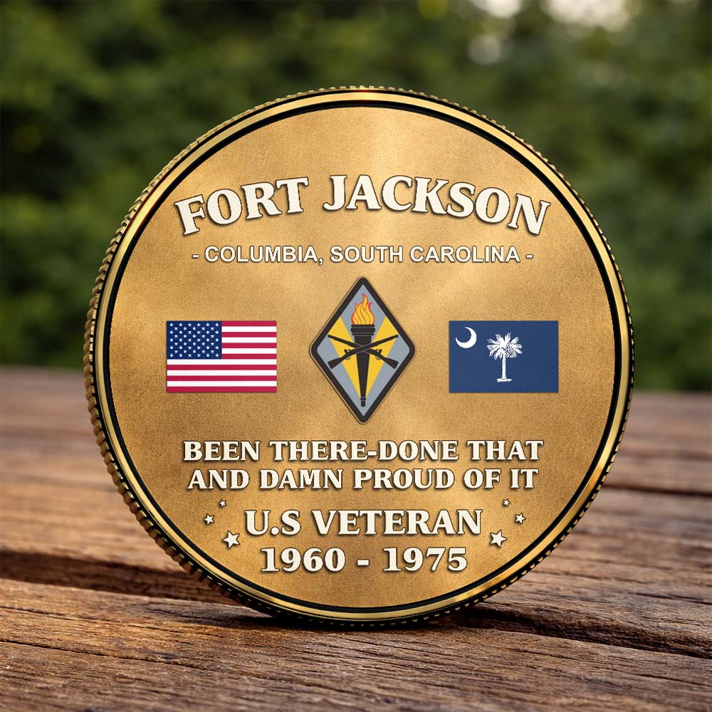 Veteran Custom Commemorative Coin Military Base I Was There Sometimes I Still Am Personalized Gift For Veterans K1702 MT2