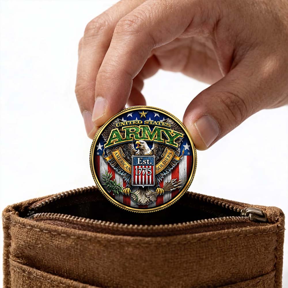 Veteran Custom Commemorative Coin Military Base I Was There Sometimes I Still Am Personalized Gift For Veterans K1702 MT2