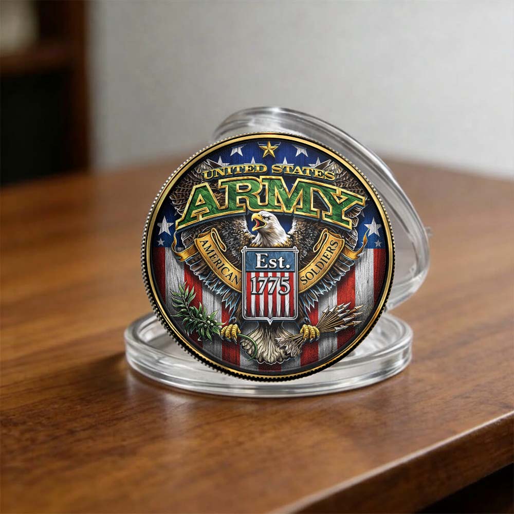 Veteran Custom Commemorative Coin Military Base I Was There Sometimes I Still Am Personalized Gift For Veterans K1702 MT2