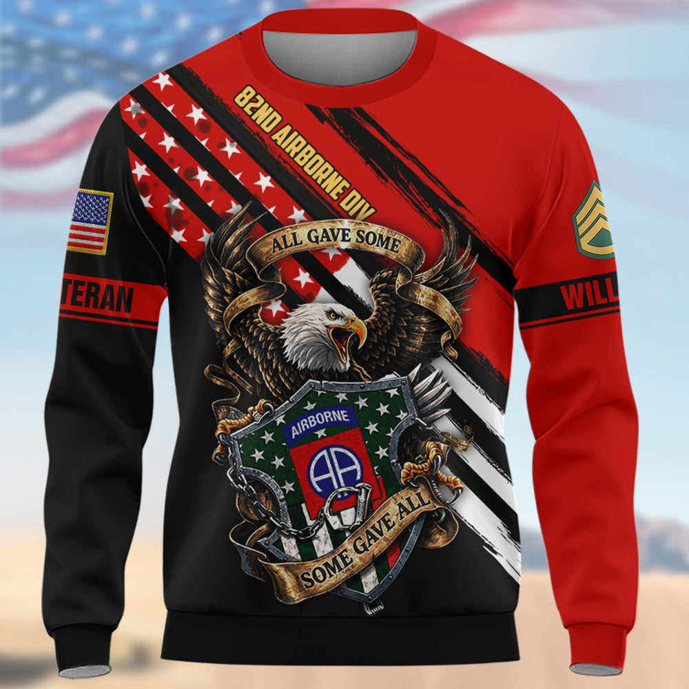 Personalized All Over Print Shirt Eagle US Navy All Gave Some Some Gave Custom Gift For Veterans K1702 Trhn