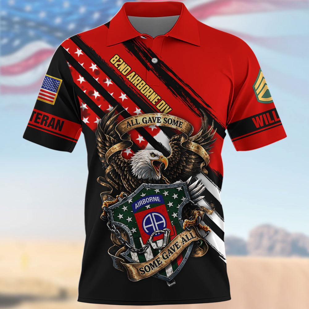 Personalized All Over Print Shirt Eagle US Navy All Gave Some Some Gave Custom Gift For Veterans K1702 Trhn