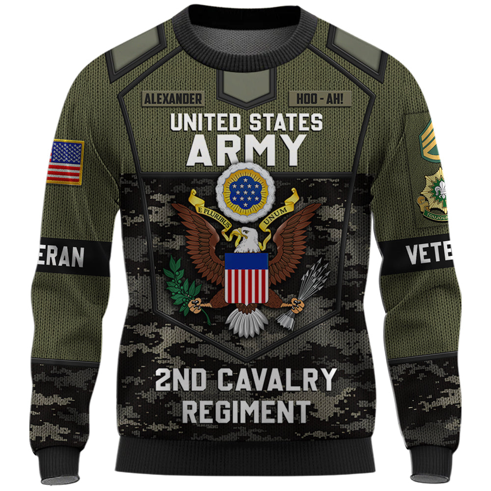Personalized All Over Print Veteran Shirt Available All Military Branch Custom Unit Patches, Rank Gift For Veteran K1702 Trhn