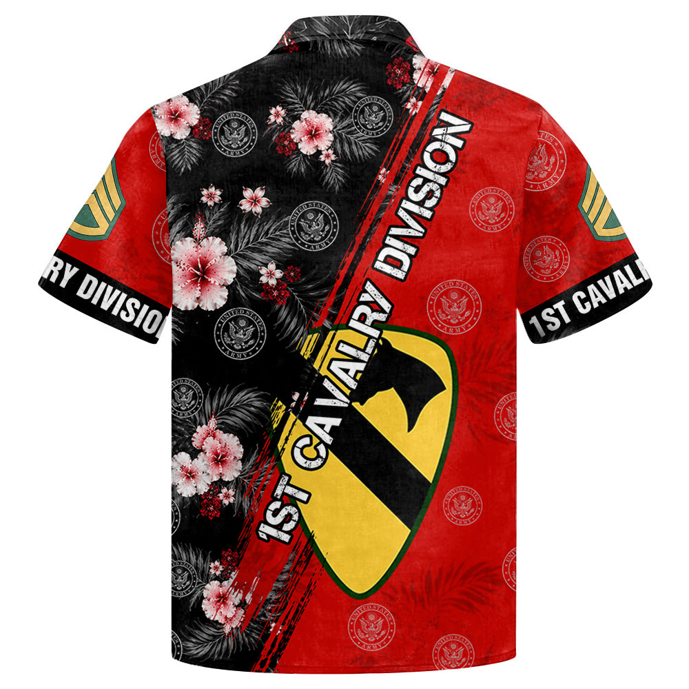 Personalized Hawaiian Shirt Custom Military Gift For Veterans Custom All Branches Hawaiian Shirt Gift K1702 MT2