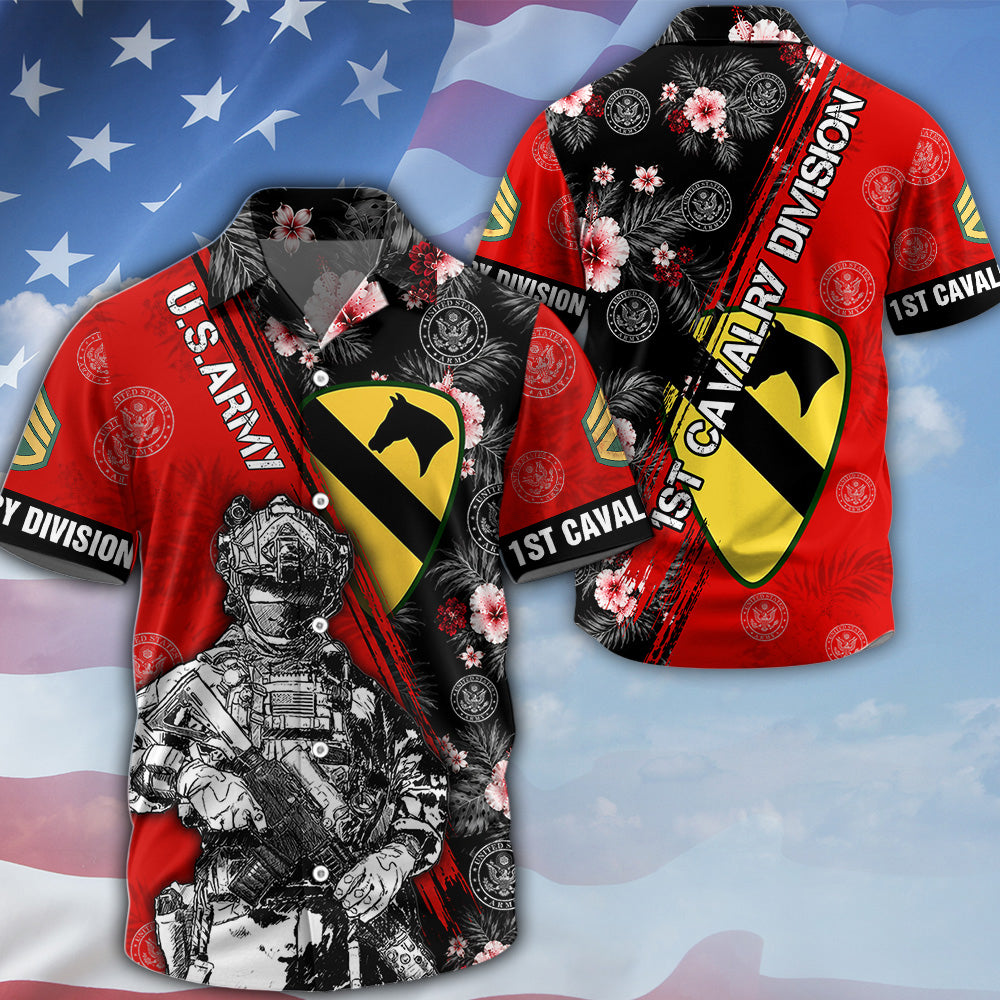 Personalized Hawaiian Shirt Custom Military Gift For Veterans Custom All Branches Hawaiian Shirt Gift K1702 MT2