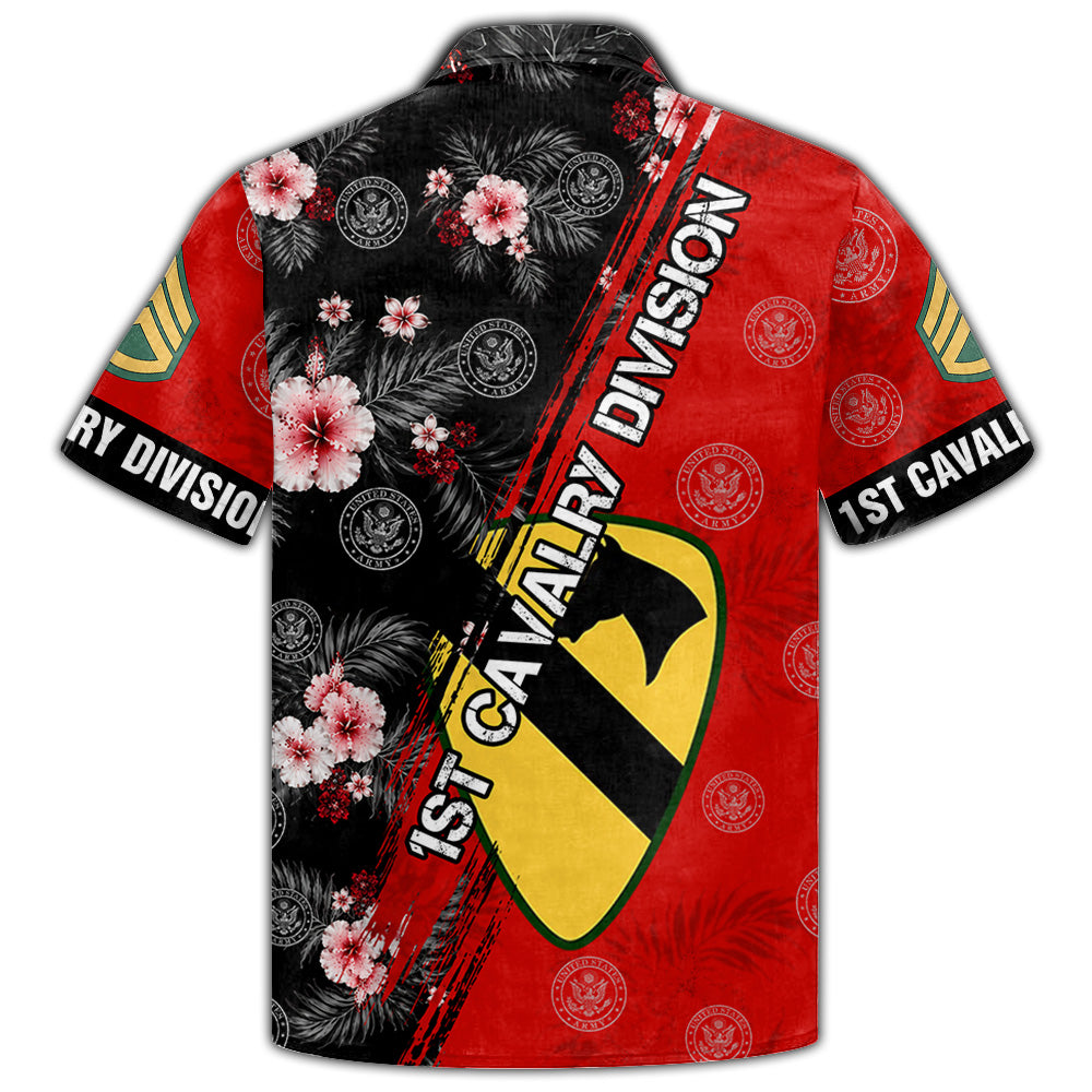 Personalized Hawaiian Shirt Custom Military Gift For Veterans Custom All Branches Hawaiian Shirt Gift K1702 MT2