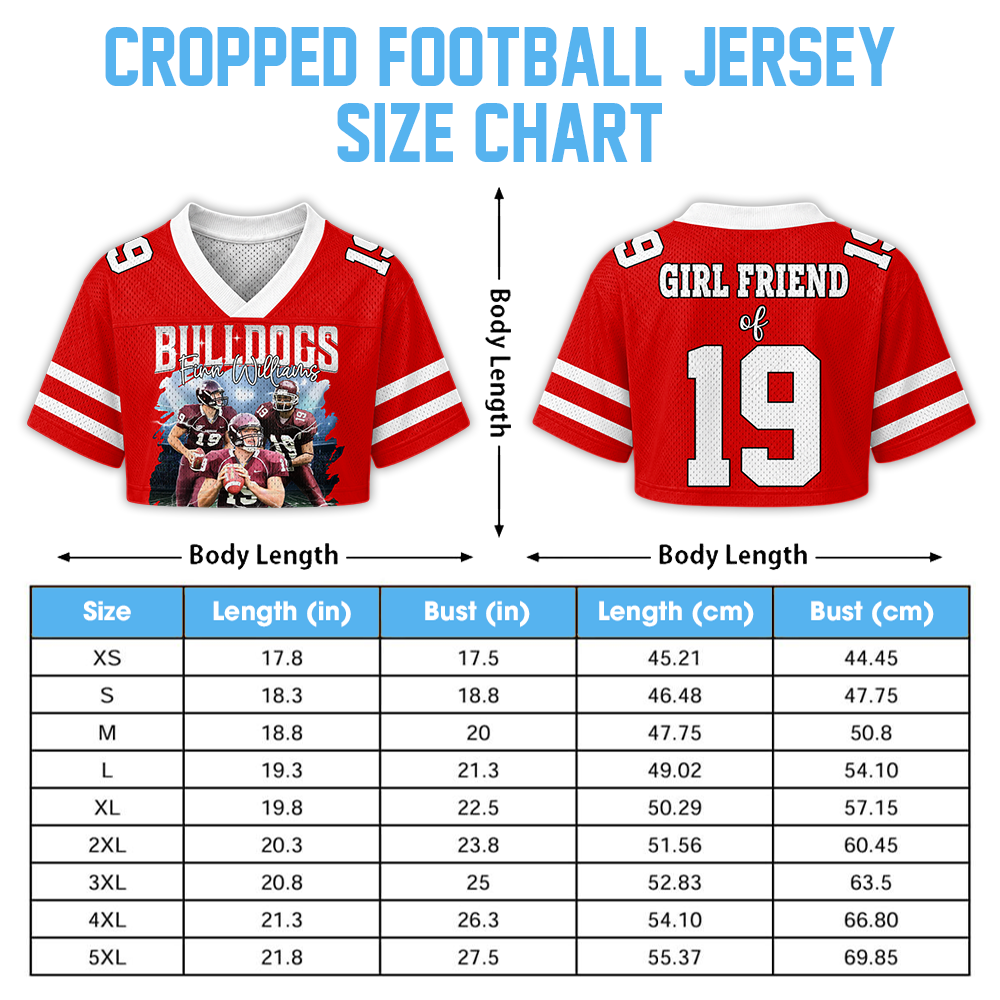 Custom Photo Cropped Football Jersey, Personalized Gift For Football Family A2110 Hv01