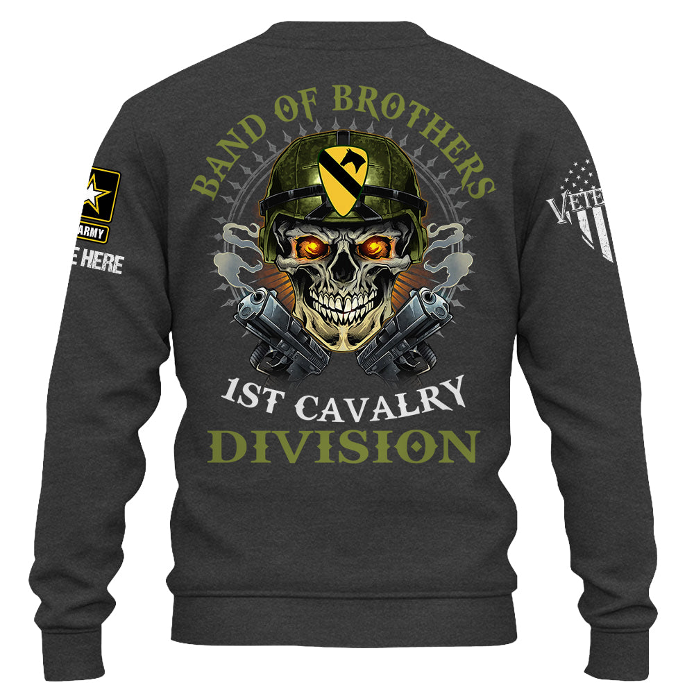 Custom Shirt Band Of Brothers US Veterans Available All Military Branches K1702 Trhn