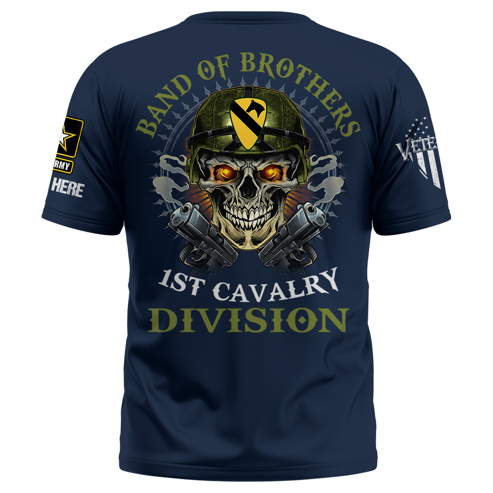 Custom Shirt Band Of Brothers US Veterans Available All Military Branches K1702 Trhn