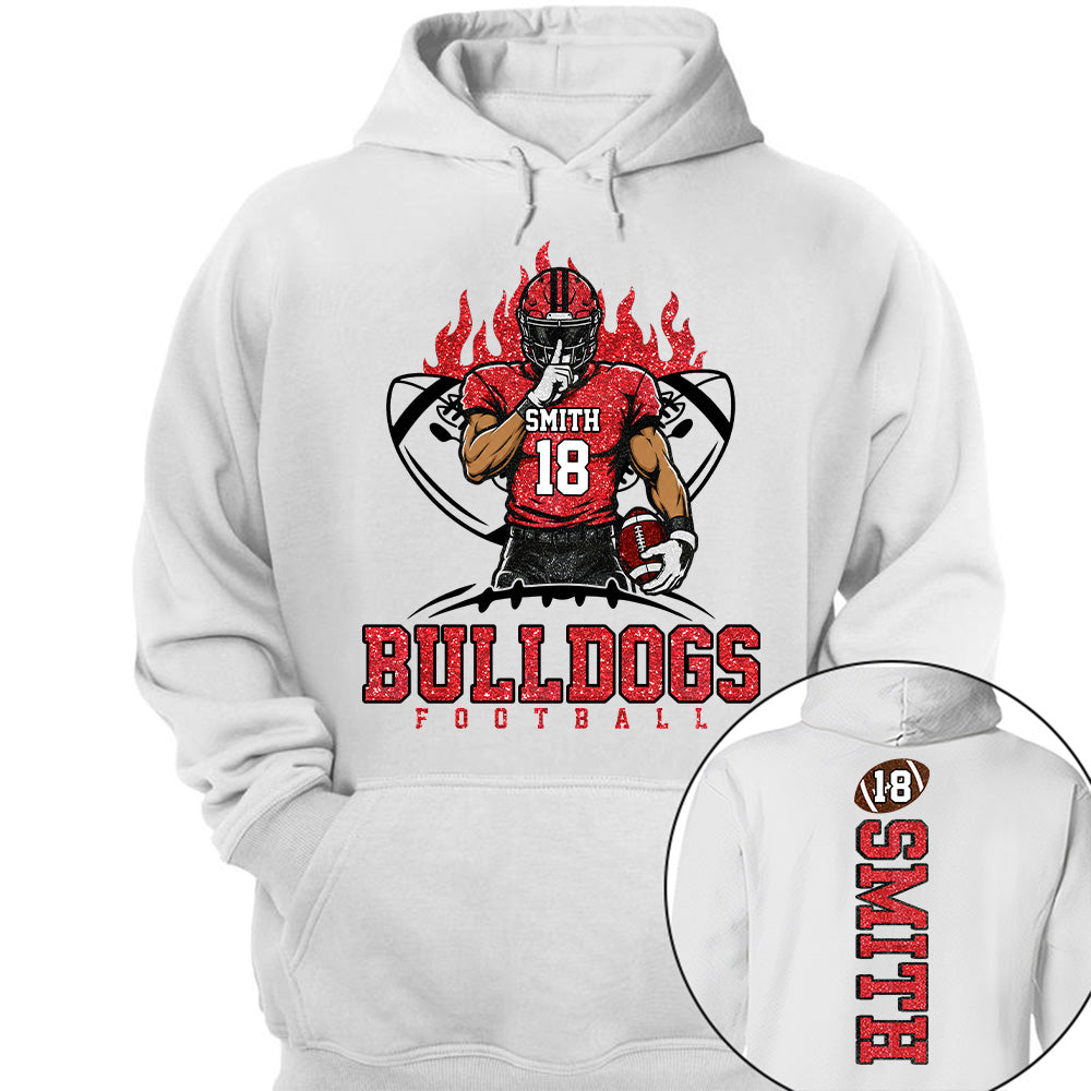 That's My Boy Personalized Football Mom Shirt Custom Team Name & Player Number Shirt Na02 T24