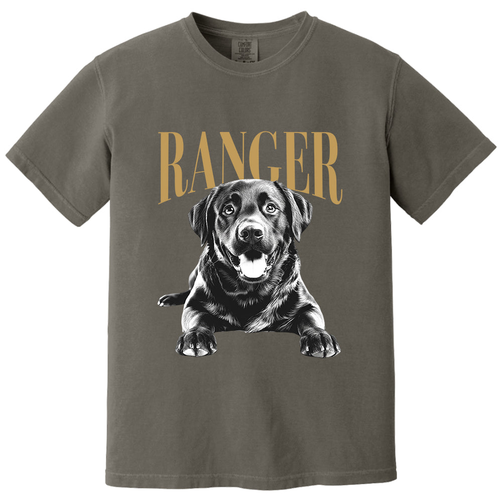 Custom Photo Dog Dad Shirt Custom Photo and Name Pet Shirt, Cat Dad Shirt, Dog Dad Father's Day Gifts, Father's Day Gift For Husband Vh01 