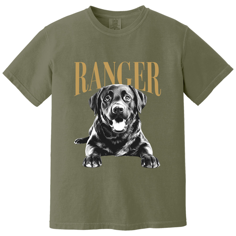 Custom Photo Dog Dad Shirt Custom Photo and Name Pet Shirt, Cat Dad Shirt, Dog Dad Father's Day Gifts, Father's Day Gift For Husband Vh01 