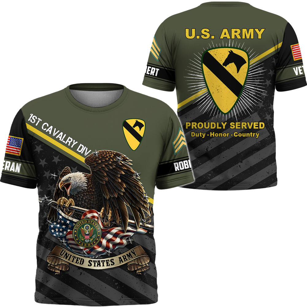 US Veteran Hoodie And Pants Custom All Branches Military Proudly Served Gift For Veterans All Over Print Shirt K1702 Trhn