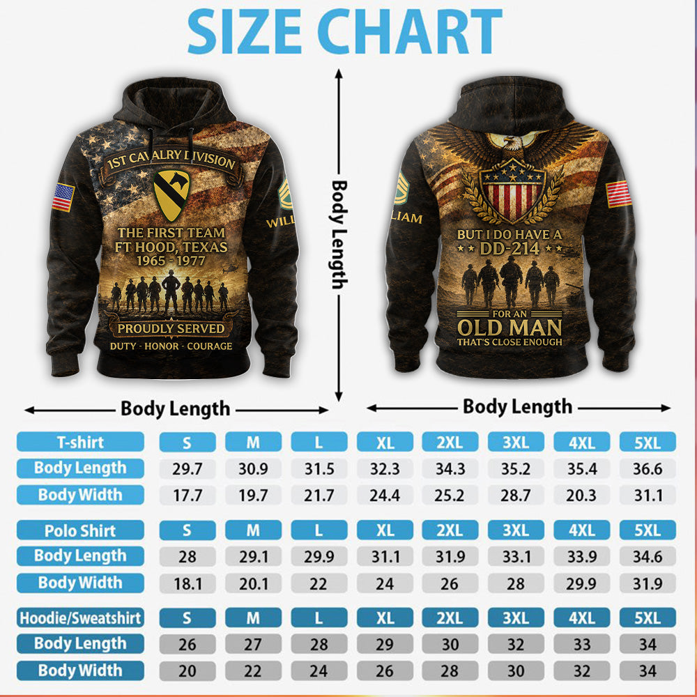 Personalized All Over Print Shirt Veteran Military Custom Shirt Available All Military Branches Division Military K1702 MT2