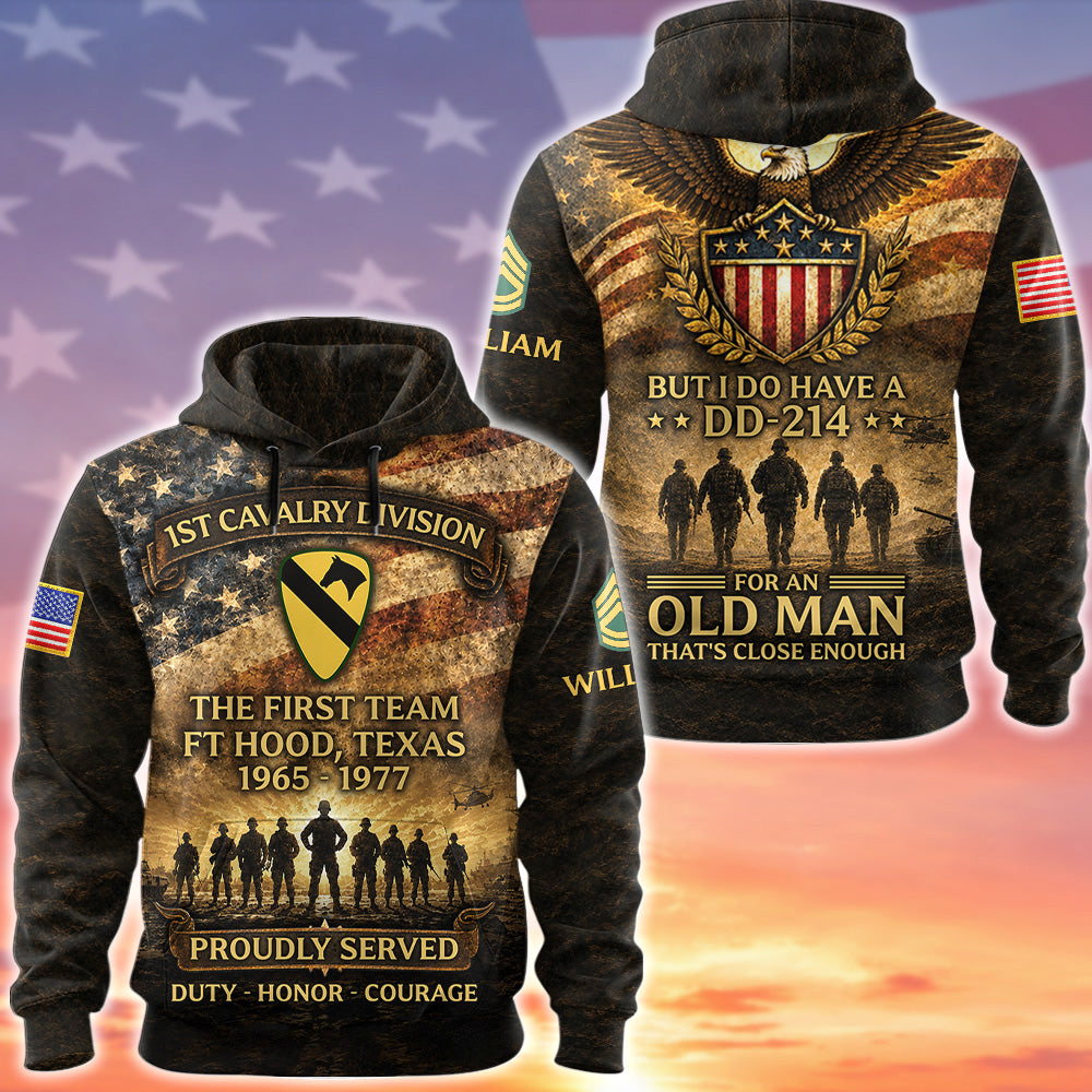 Personalized All Over Print Shirt Veteran Military Custom Shirt Available All Military Branches Division Military K1702 MT2