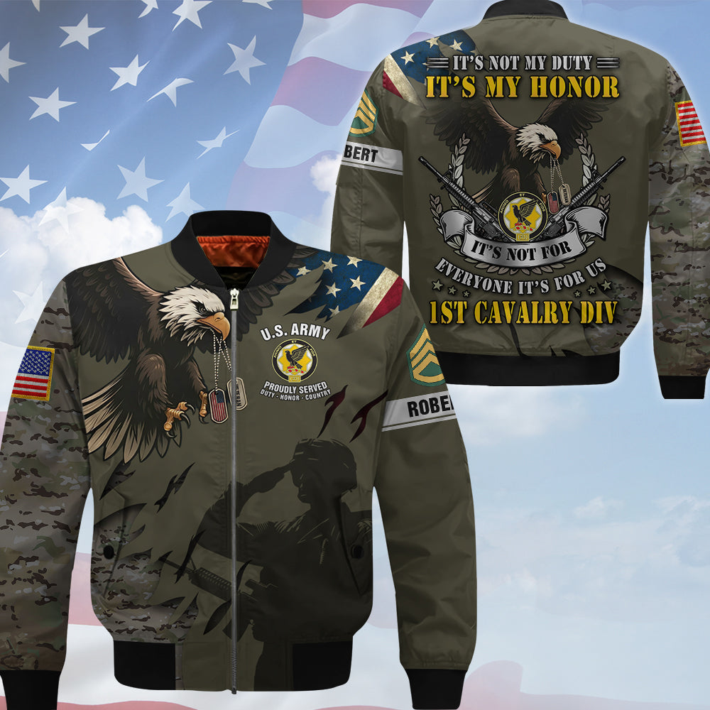 Custom All Over Print Shirt It’s Not My Duty, It’s My Honor It’s Not For Everyone, It’s For Us Veteran Gift K1702 Trhn