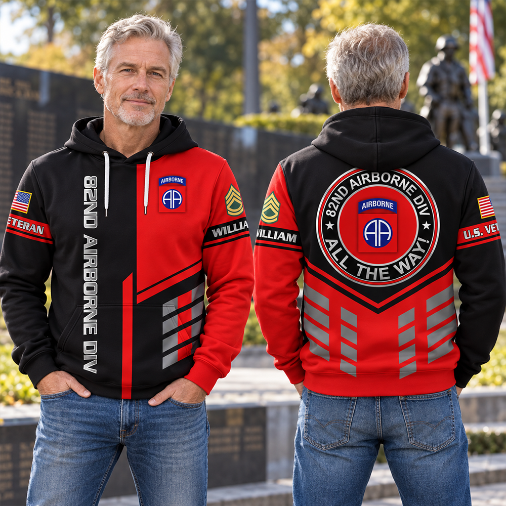 Personalized Windbreaker Jacket Proudly Served U.S Military Veteran Gift For US Military Veteran Vr2 K1702 MT2 DH09