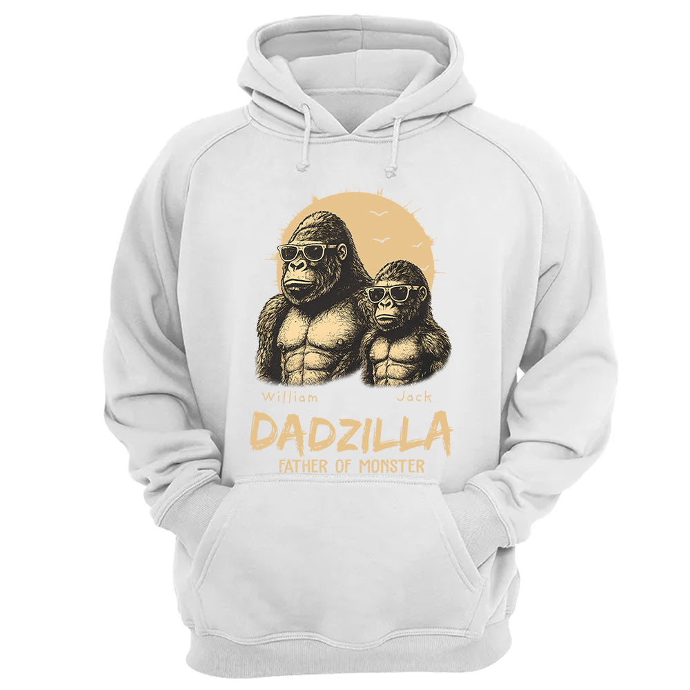 Custom Dadzilla Father Of Monster Shirt Father Day Gifts For Dad L0411 Pt99