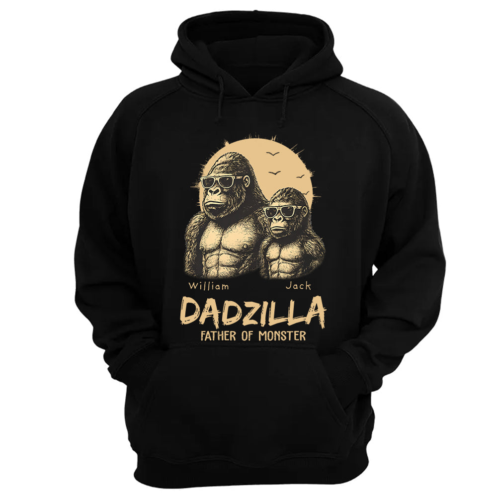 Custom Dadzilla Father Of Monster Shirt Father Day Gifts For Dad L0411 Pt99