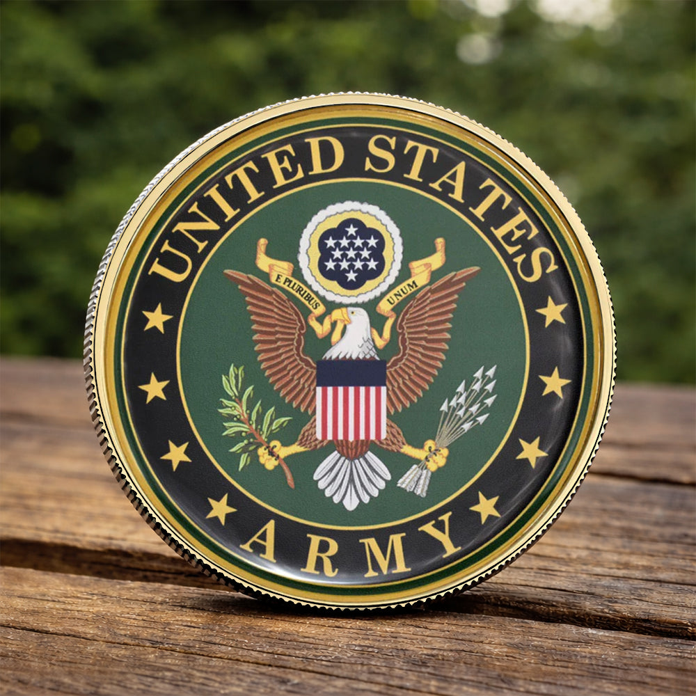Custom Veteran Challenge Coin It Was Once My Life US Veteran I Will Always Be Proud Of It Gift For Veterans K1702 Trhn