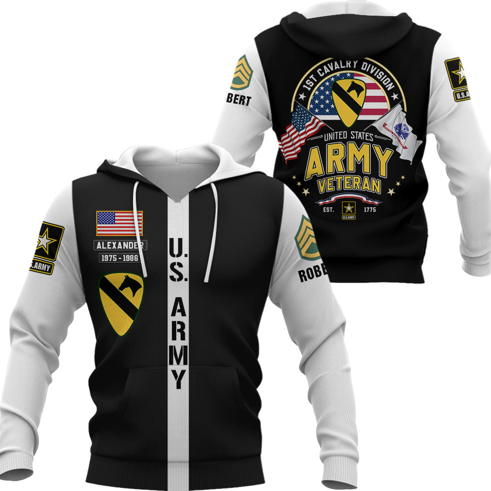 Personalized Baseball Jackets Veteran Custom All Unit Patch Division Military Gift For Veterans K1702 Trhn