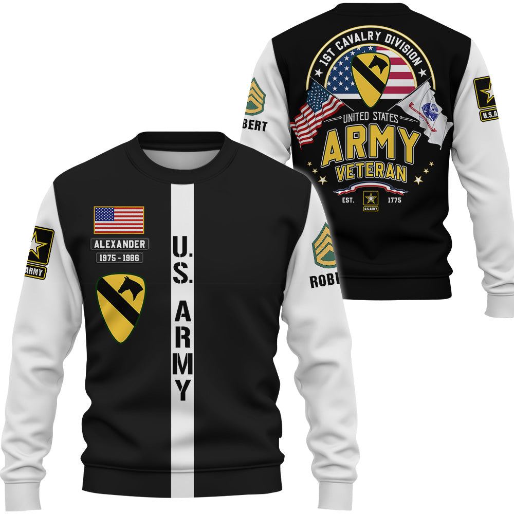 Personalized Baseball Jackets Veteran Custom All Unit Patch Division Military Gift For Veterans K1702 Trhn