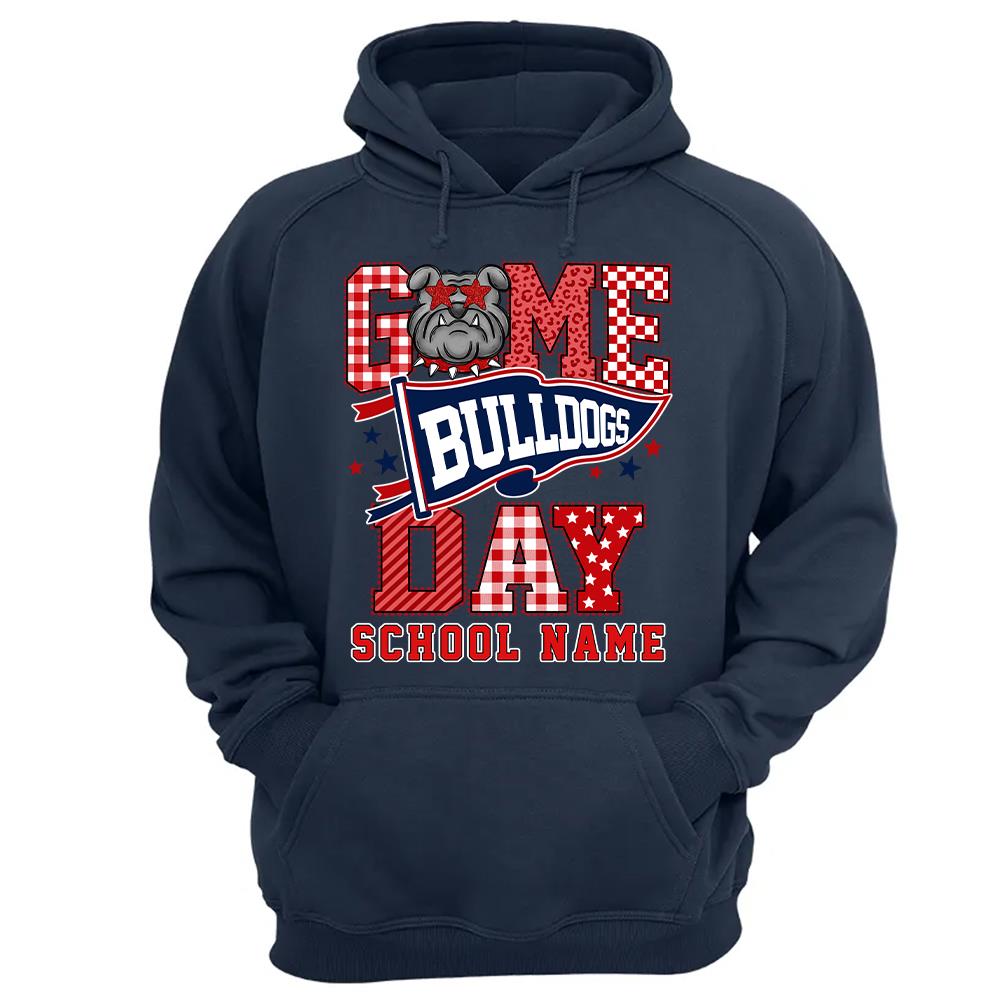 Custom School Mascot Game Day Shirt , School Spirit L0411 Hv01