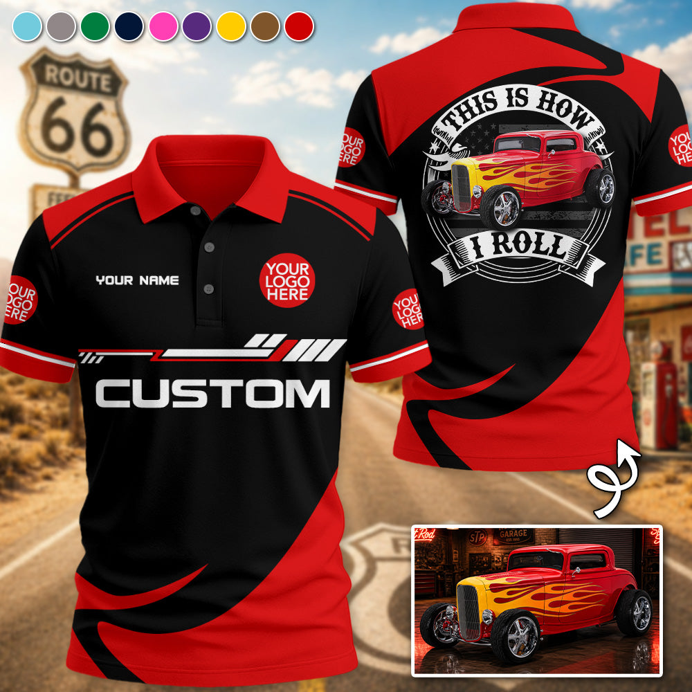 Personalized Car Photo Shirt - Gift for Car Lovers A2110 Pt99