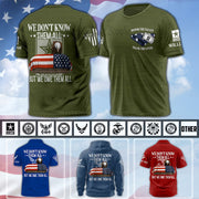 Custom Veteran Shirt We Don't Know Them All But Me Owe Them All, All Over Print Shirt Gift For Veterans K1702 MT2