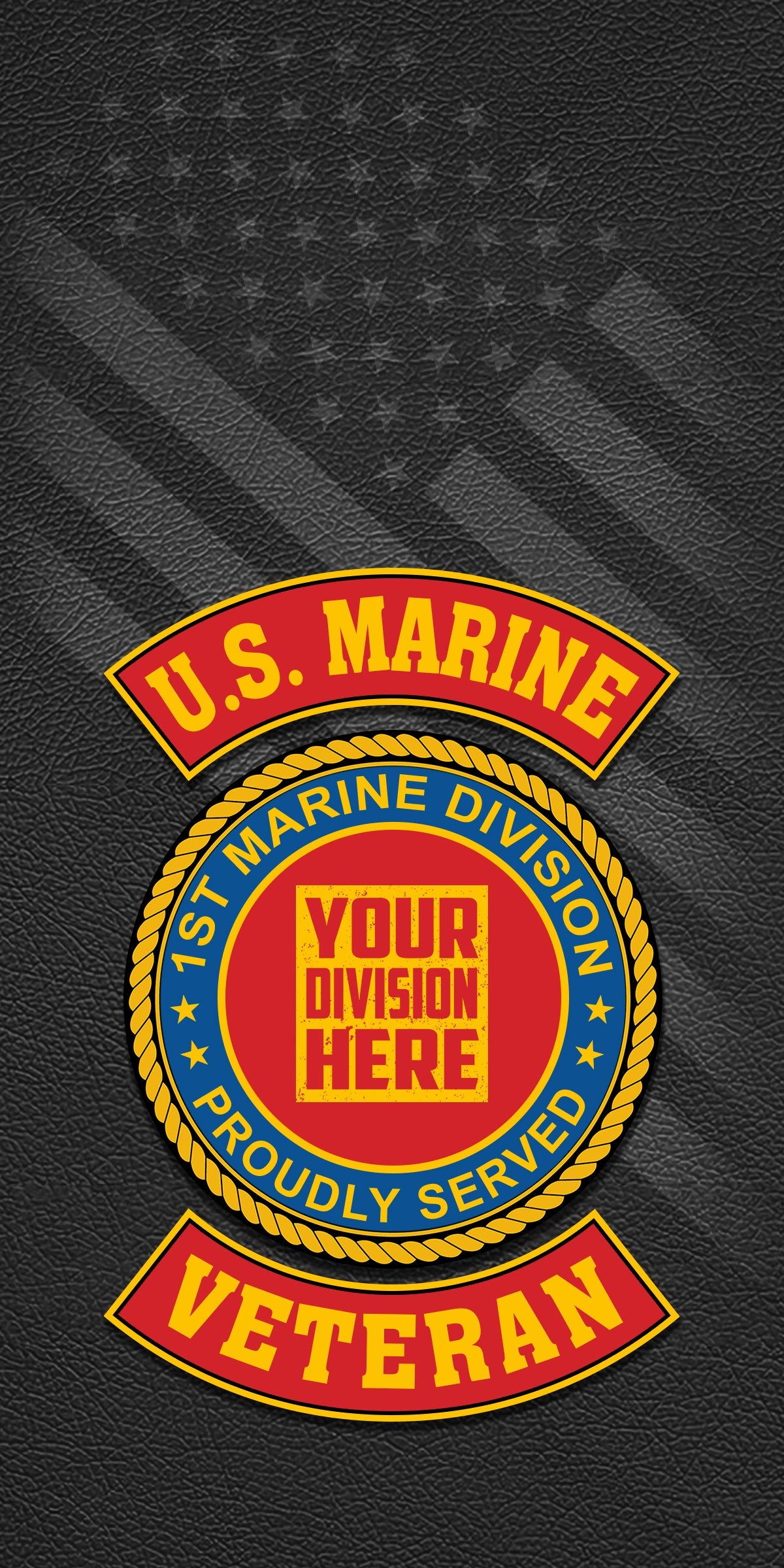 Personalized Phone Case US Military Veteran Custom Branch Logo Division Gift For Veteran K1702