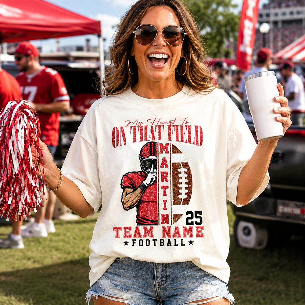 Custom American Football Team Shirt Game Day Shirt For Football Lovers L0411 Hv01
