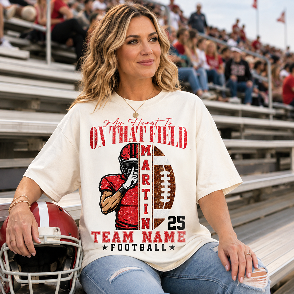 Custom American Football Team Shirt Game Day Shirt For Football Lovers L0411 Hv01