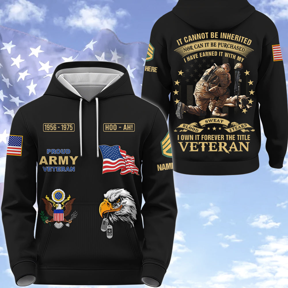 Personalized Leather Jacket  It Cannot Be Inherited Nor Can It Purchased Custom Division Military All Over Print Gift For Veteran K1702 Trhn