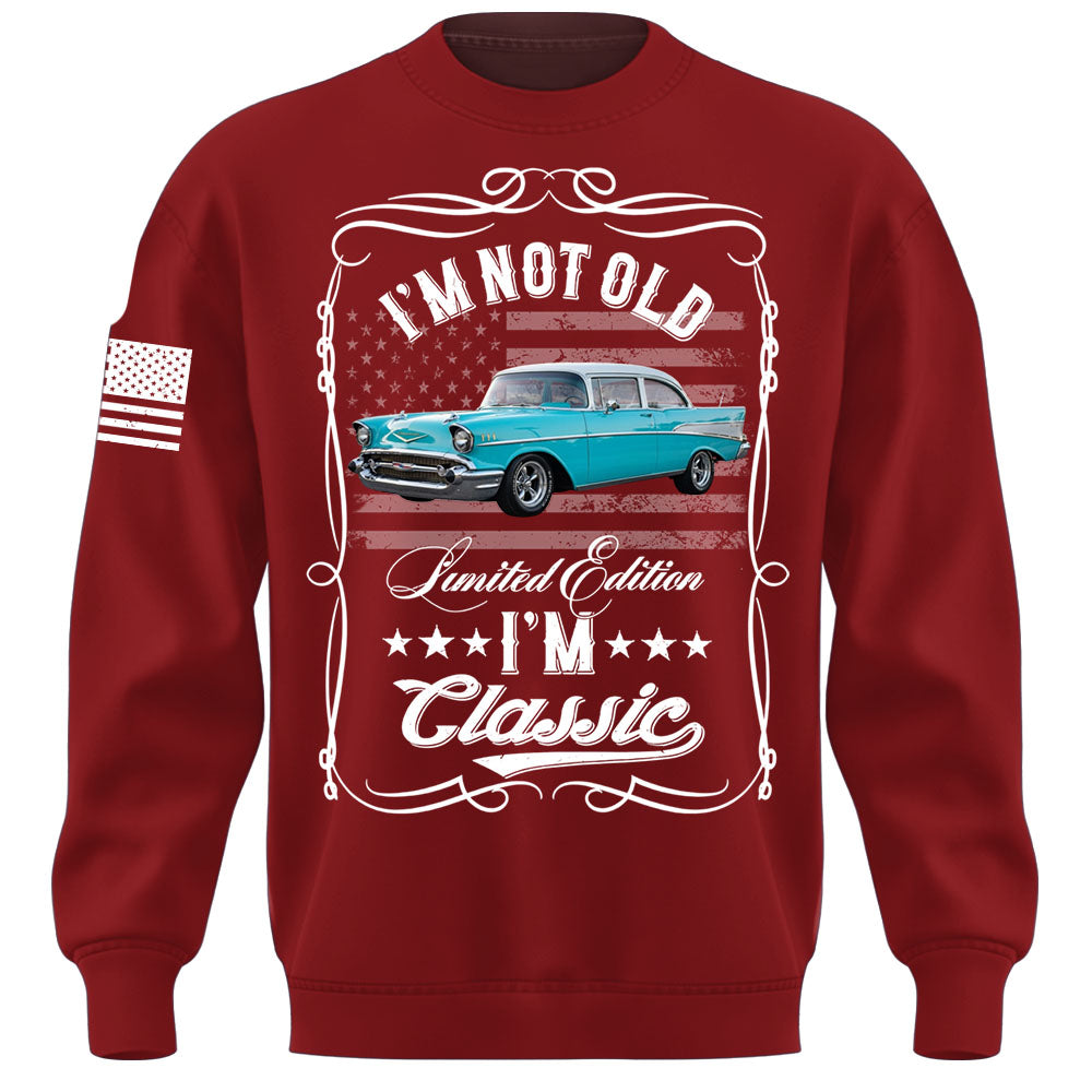 Custom Car's Photo Shirt I'm Not Old Limited Edition I'm Classic Gift For Car Lover K1702 MT2