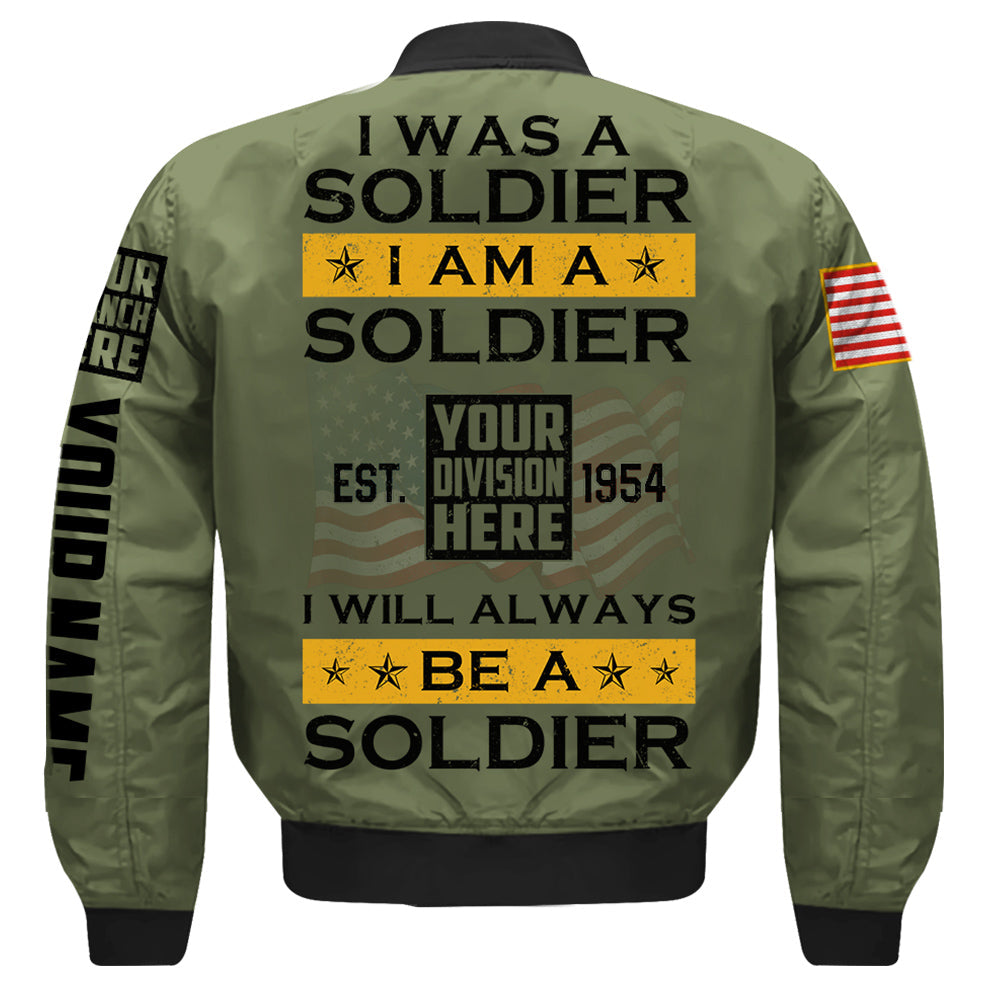 Custom Shirt I Was A Soldier I Am A Soldier I Will Always Be A Soldier Gift For Veteran All Over Print Shirt K1702