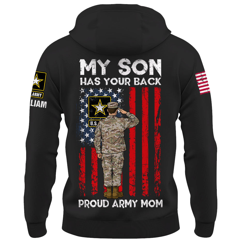My Son Has Your Back – Custom Branch & Member Gift For Family Member K1702 Trhn