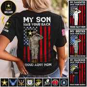 My Son Has Your Back – Custom Branch & Member Gift For Family Member K1702 Trhn