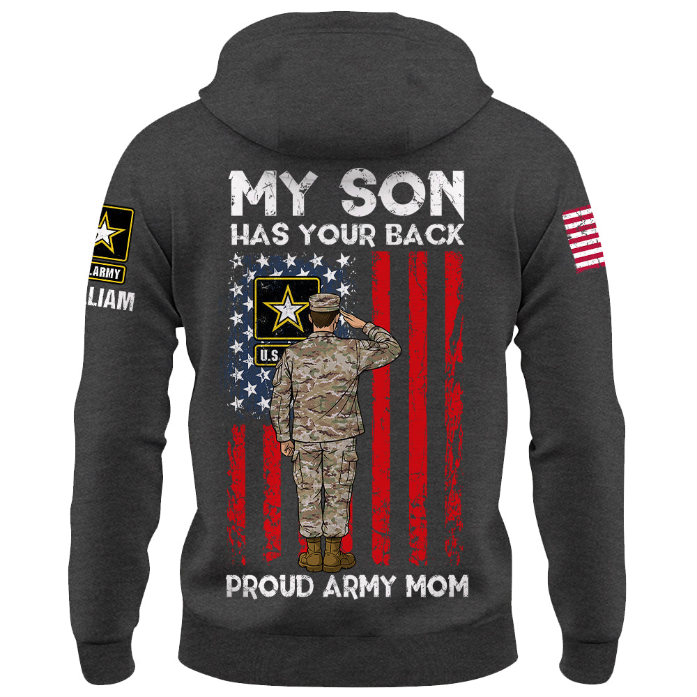 My Son Has Your Back – Custom Branch & Member Gift For Family Member K1702 Trhn