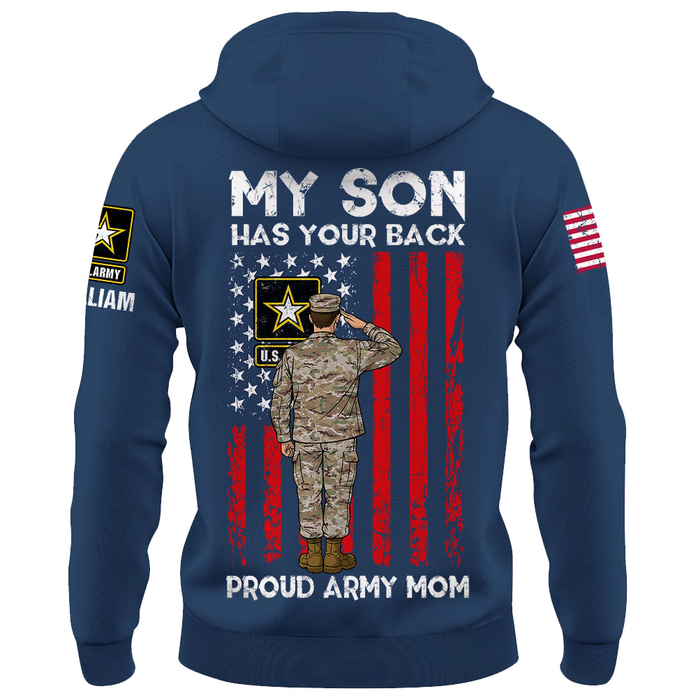 My Son Has Your Back – Custom Branch & Member Gift For Family Member K1702 Trhn