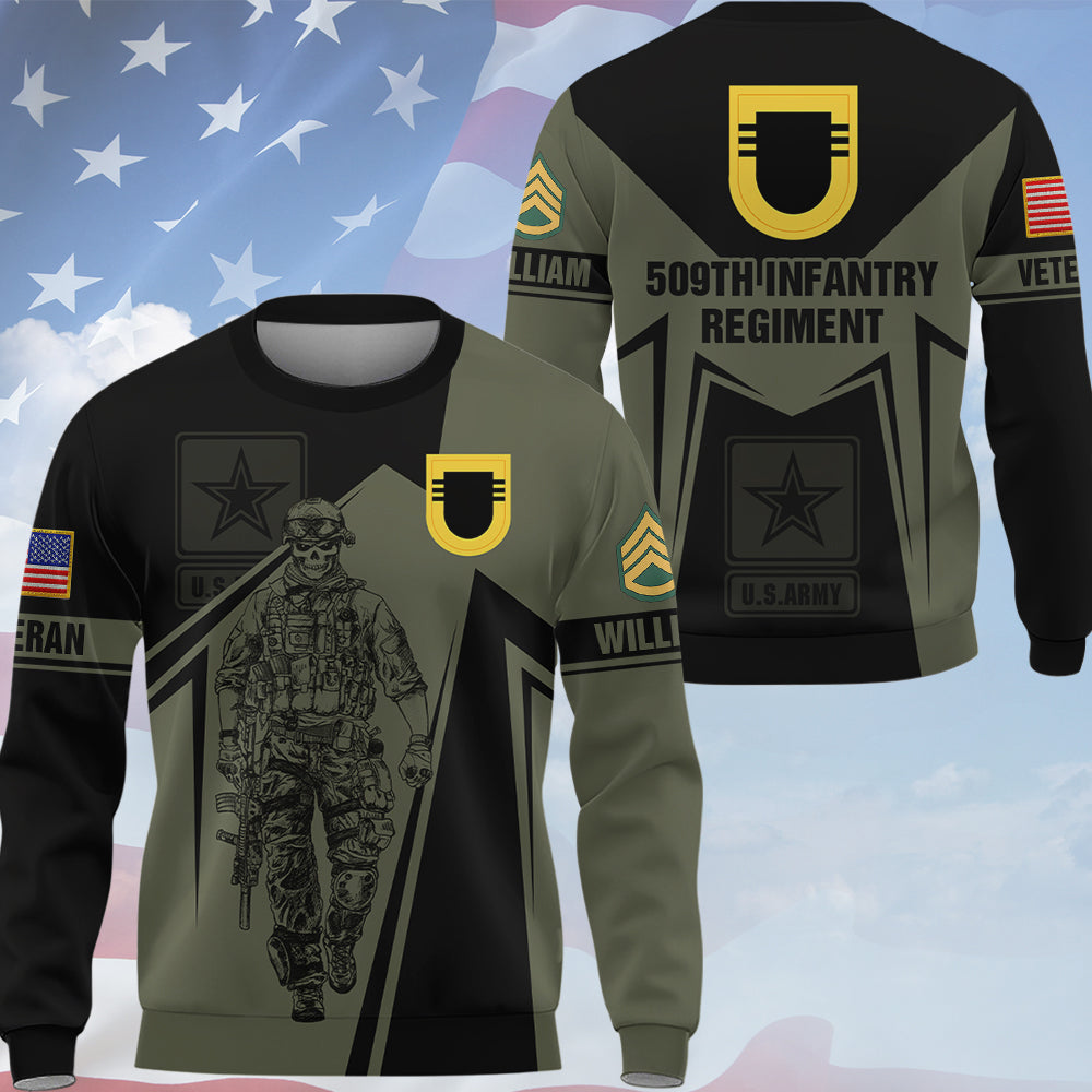 Custom Veteran All Over Print Shirt Available All Military Division Art Soldier Gift For Veteran Dad Grandpa K1702 Trhn