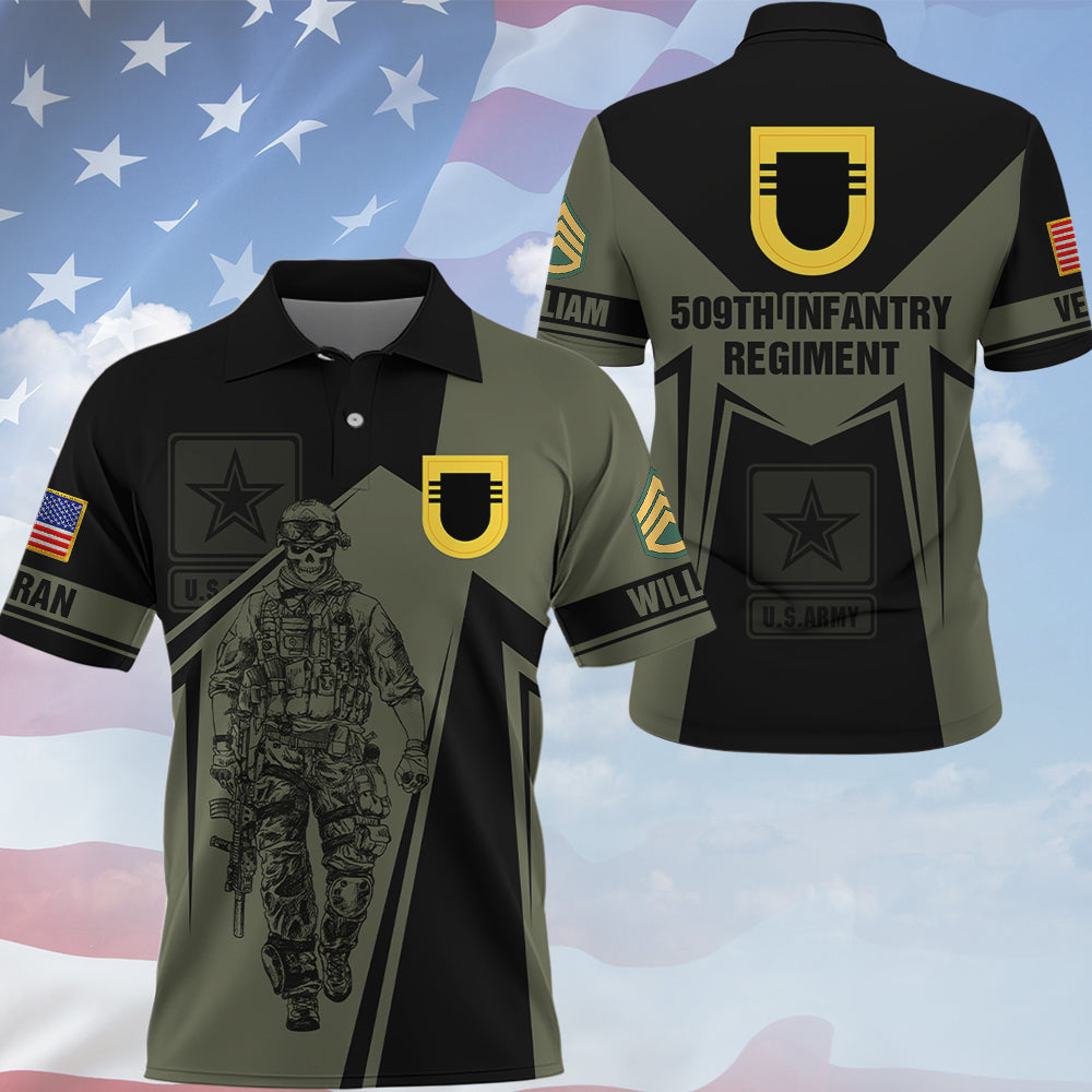 Custom Veteran All Over Print Shirt Available All Military Division Art Soldier Gift For Veteran Dad Grandpa K1702 Trhn