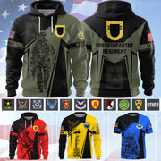 Custom Veteran All Over Print Shirt Available All Military Division Art Soldier Gift For Veteran Dad Grandpa K1702 Trhn