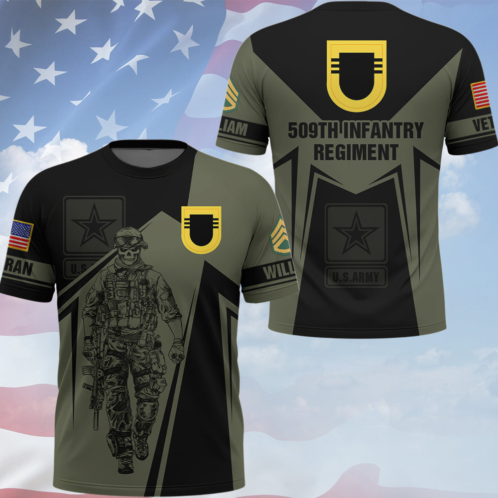 Custom Veteran All Over Print Shirt Available All Military Division Art Soldier Gift For Veteran Dad Grandpa K1702 Trhn